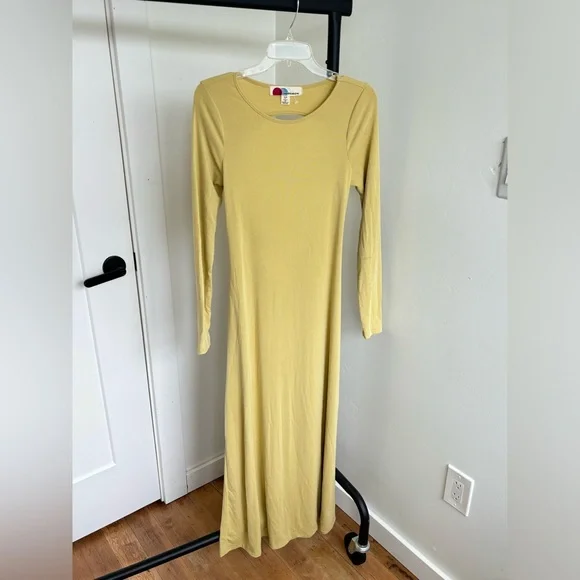 NWOT Free People Beach Aubre Open Back Essential Maxi Dress Size S NEW - Picture 3 of 6